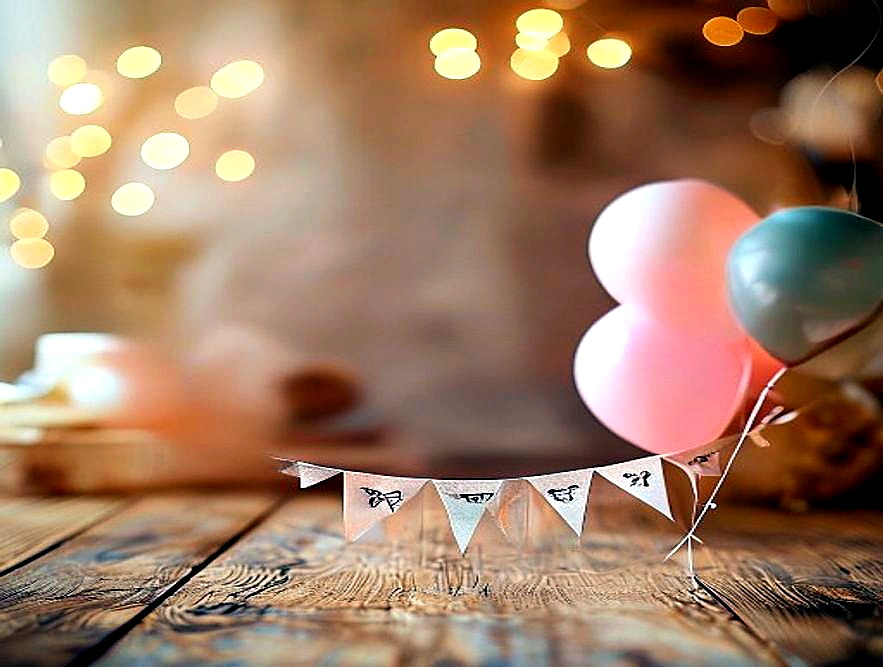 Enhanced finished Beginner Birthday Banner Card finished project photo