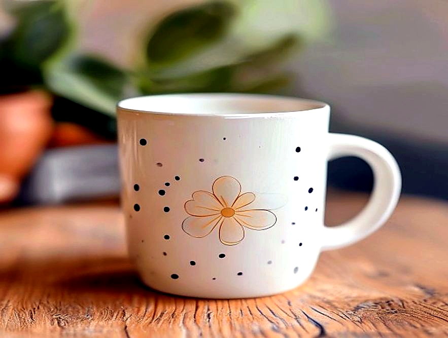 Enhanced finished Ceramic Mug Practice Motif finished project photo