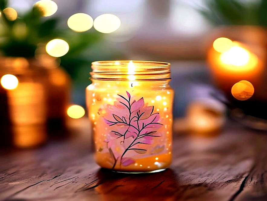 Enhanced finished Cozy Candle Label finished project photo