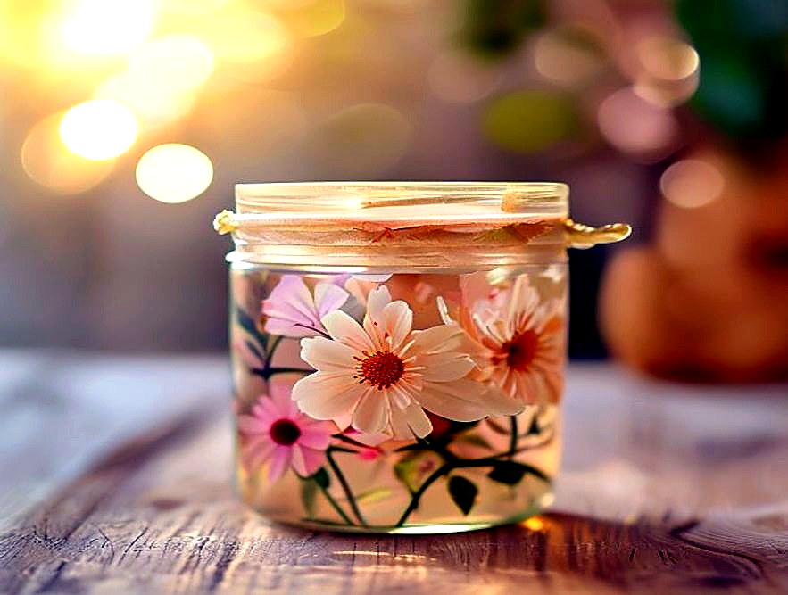 Enhanced finished Jar Candle Wrap Band finished project photo