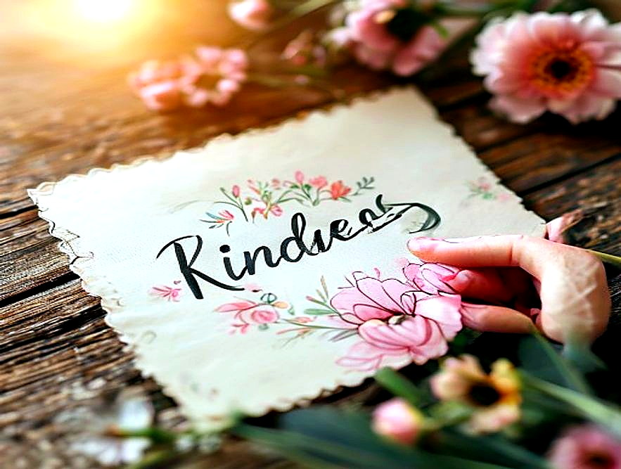 Enhanced finished Kindness Quote Border finished project photo