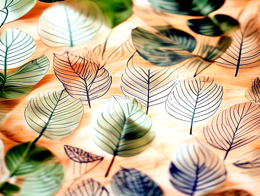 Enhanced finished Leaf Pattern Sampler finished project photo