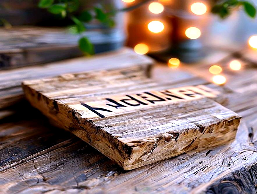 Enhanced finished Pallet Scrap Mini Sign finished project photo