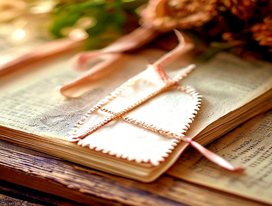 Enhanced finished Scrap Fabric Bookmark finished project photo
