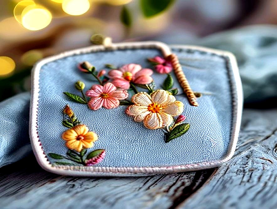 Enhanced finished Sweet Patch Pocket finished project photo